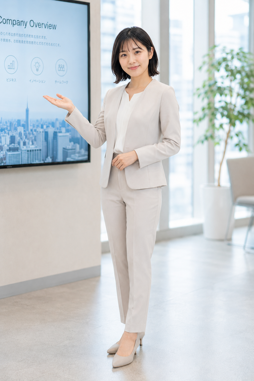 AI Smartを説明する一条藍
